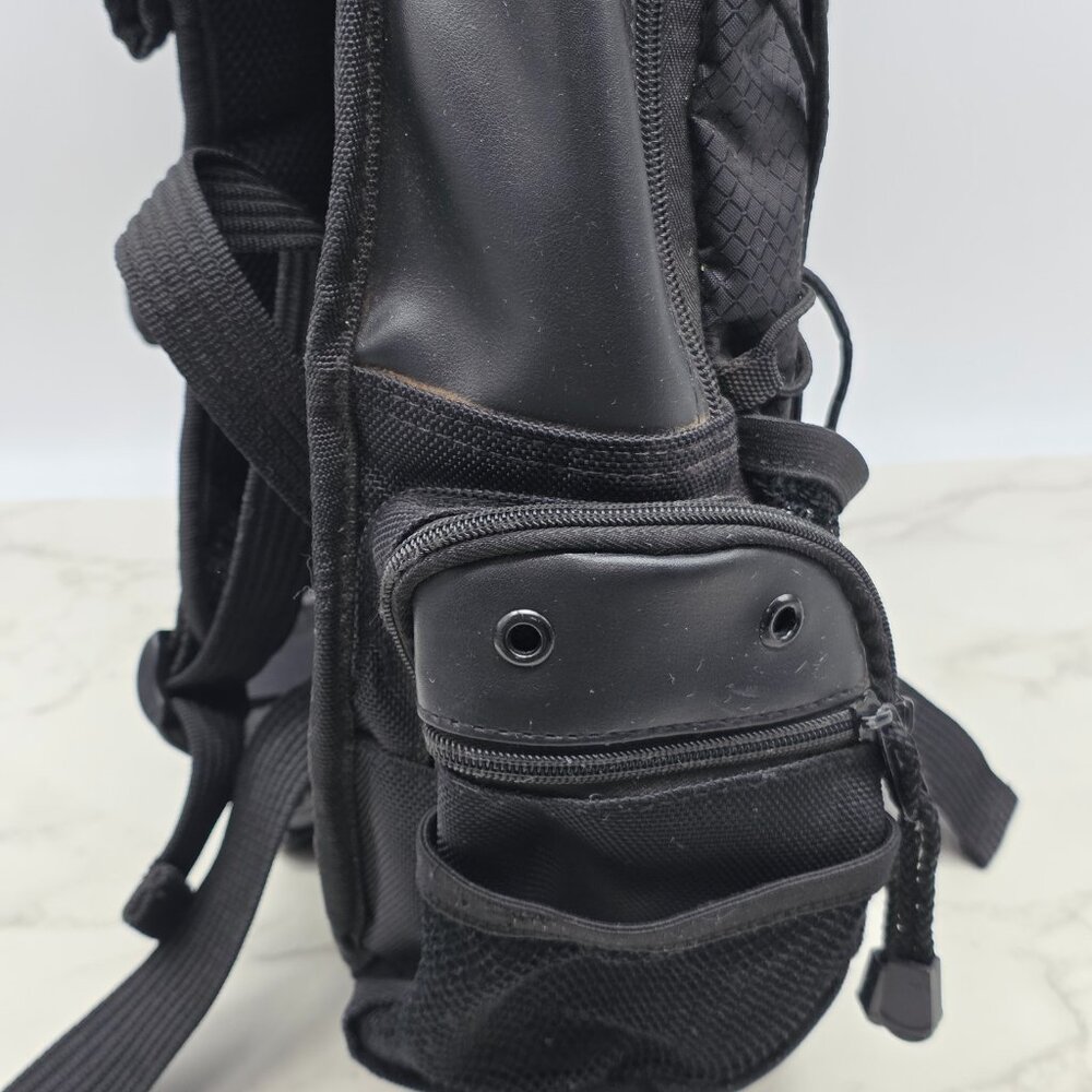 North Carolina Army National Guard Black Tactical Backpack Daypack Laptop Bag US - Picture 4 of 15